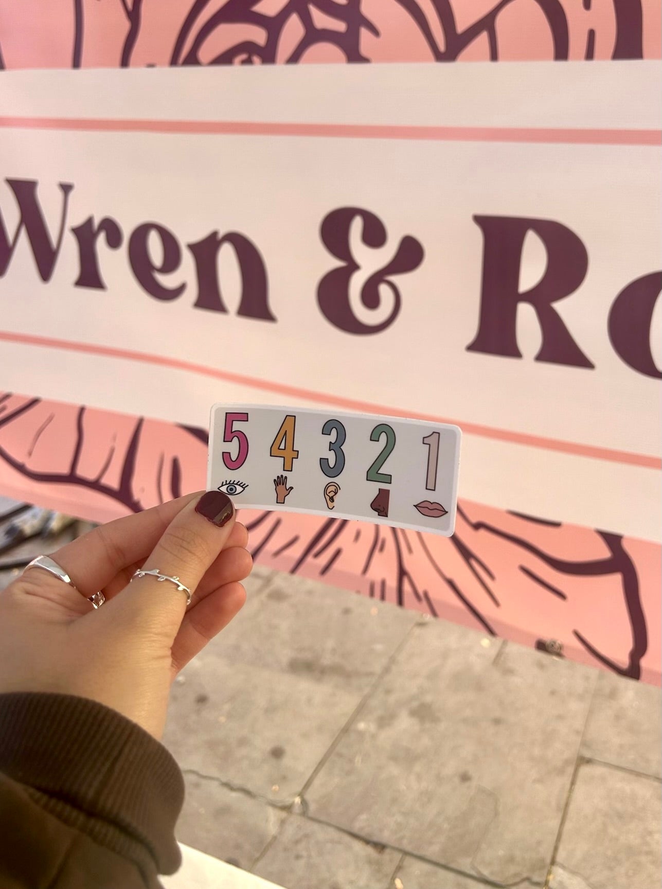 54321 Sticker