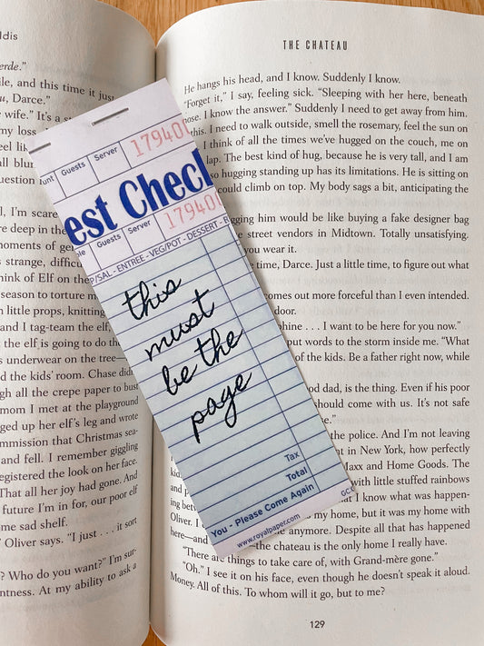 This must be the page Bookmark