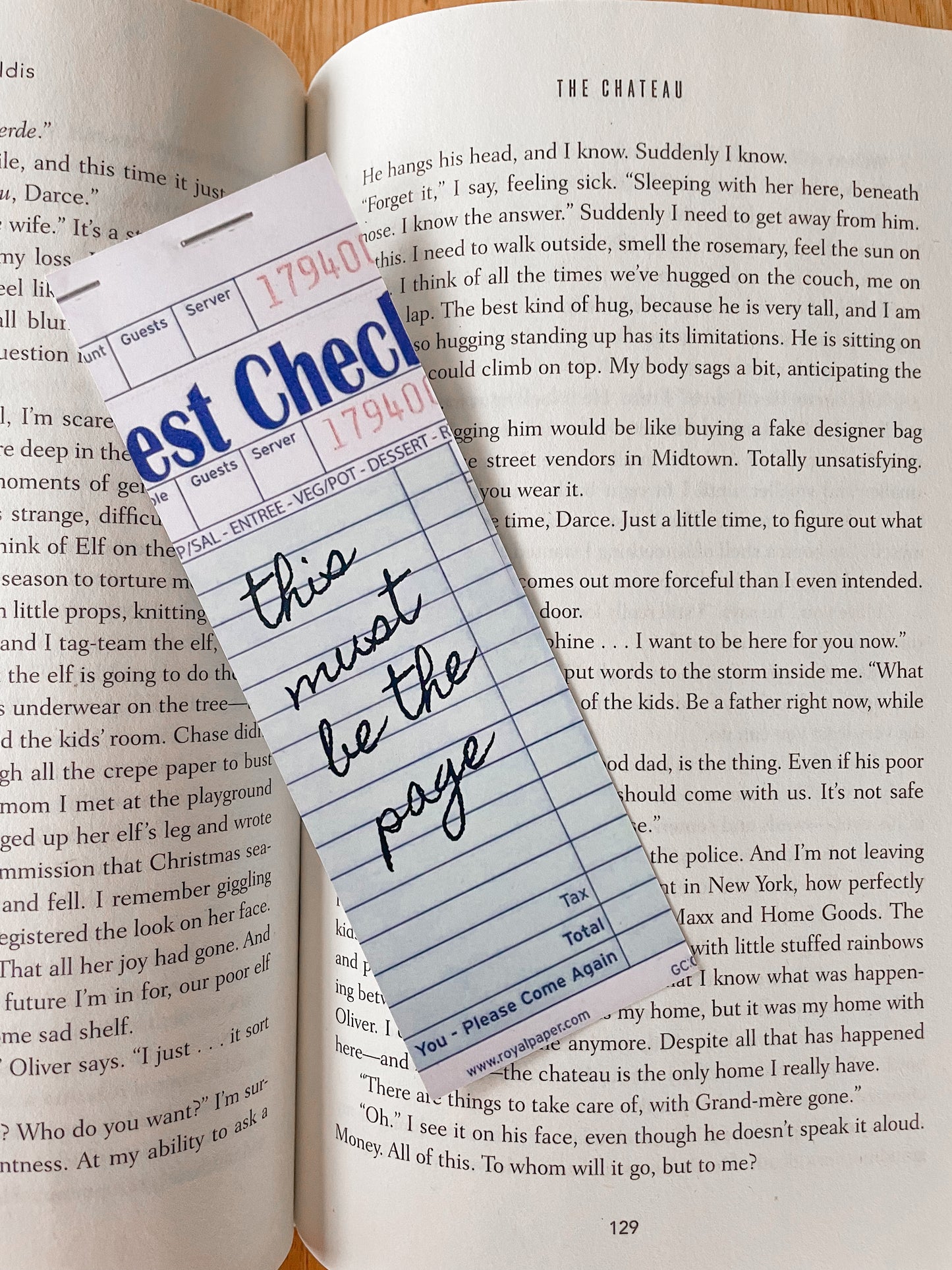 This must be the page Bookmark