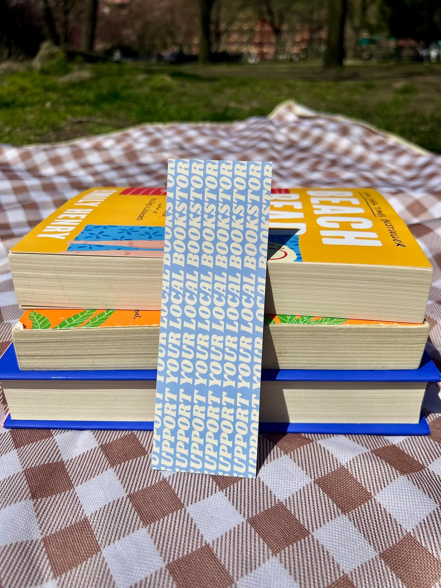 "Support Your Local Bookstore" Bookmark