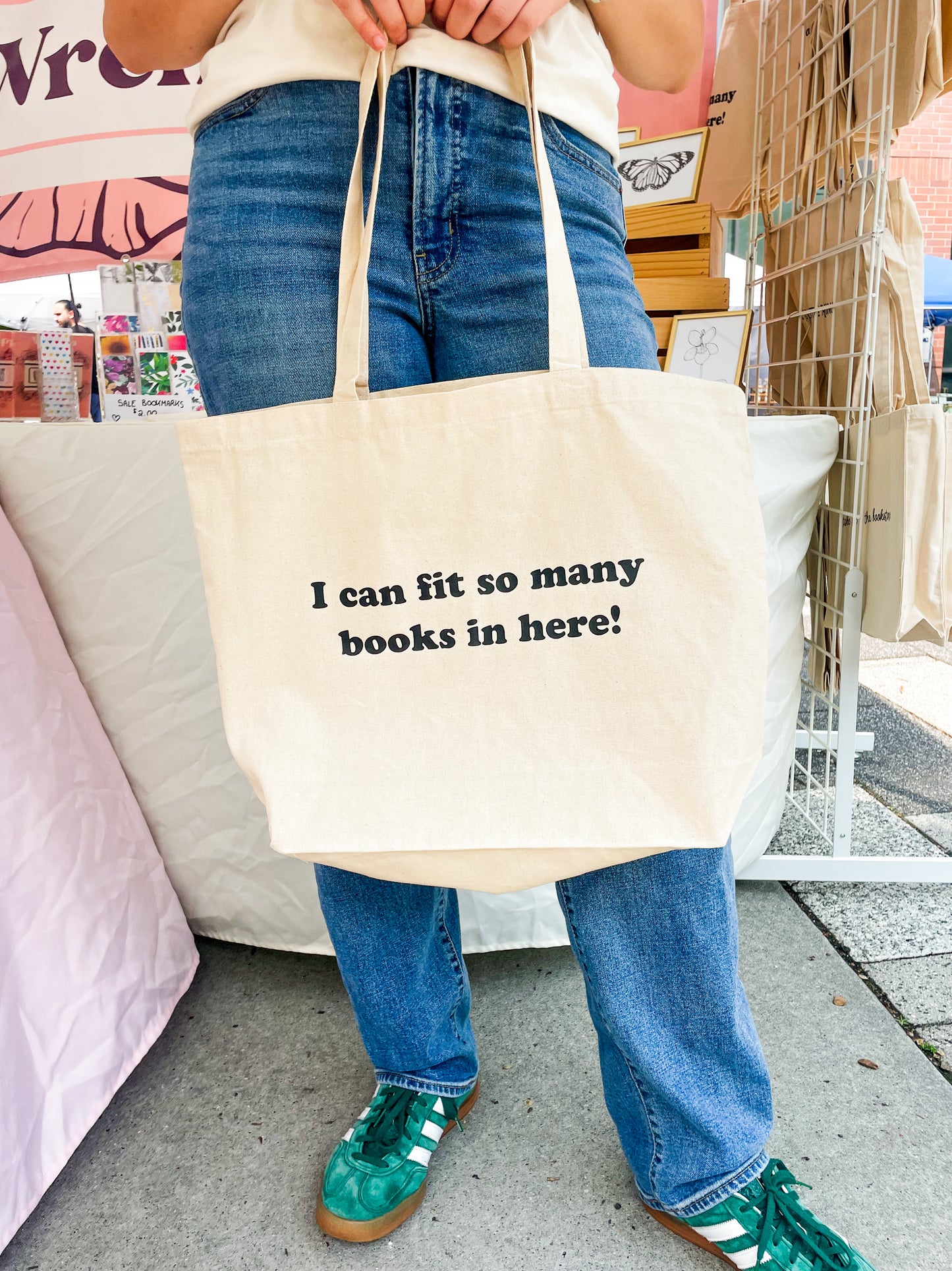 I Can Fit So Many Books In Here! Tote