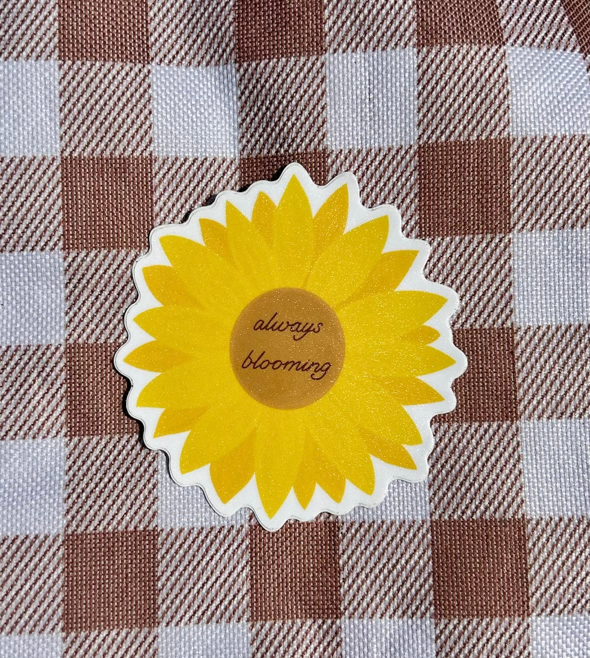 Always Blooming Sunflower Sticker