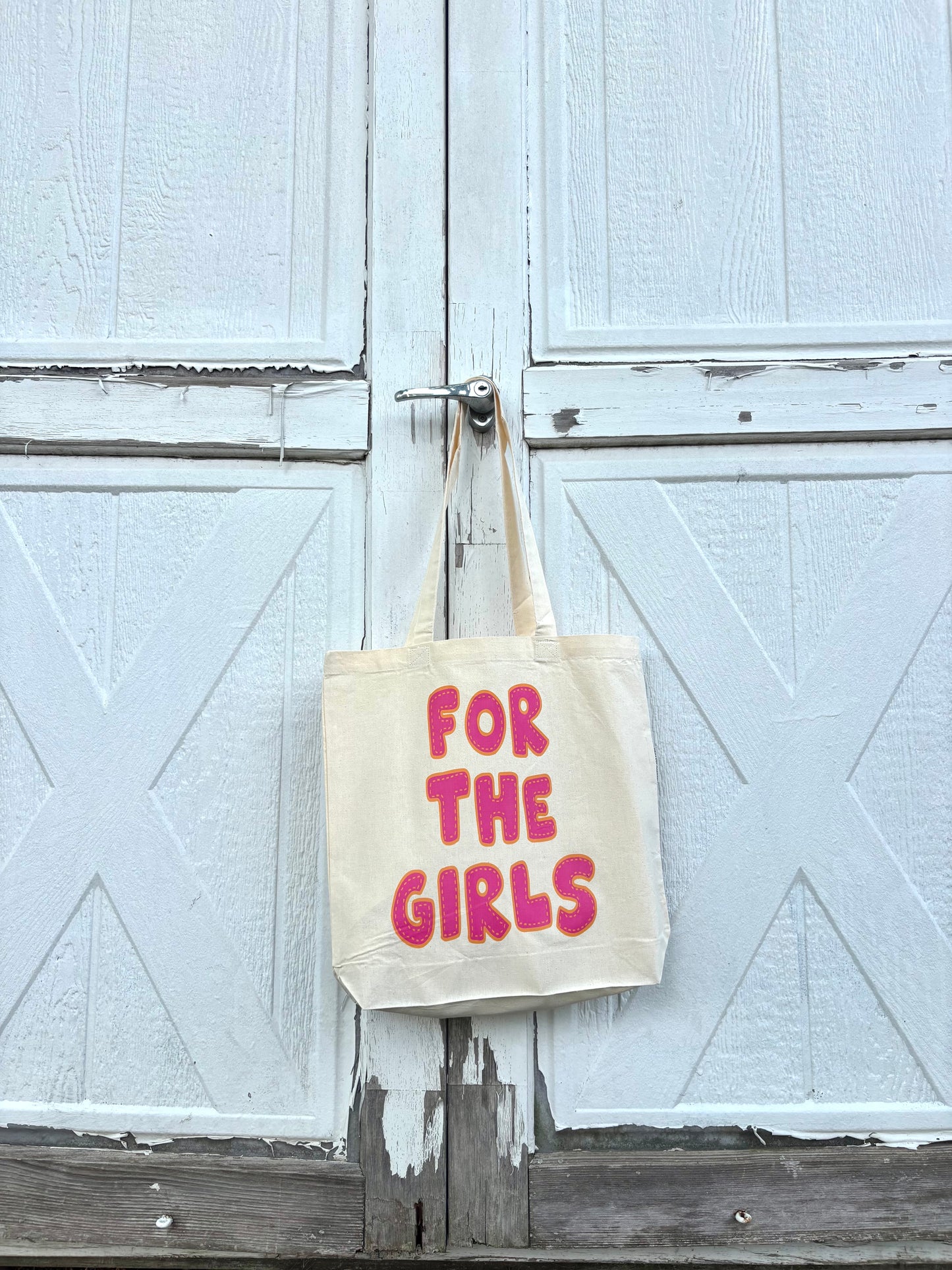 For The Girls Canvas Tote Bag