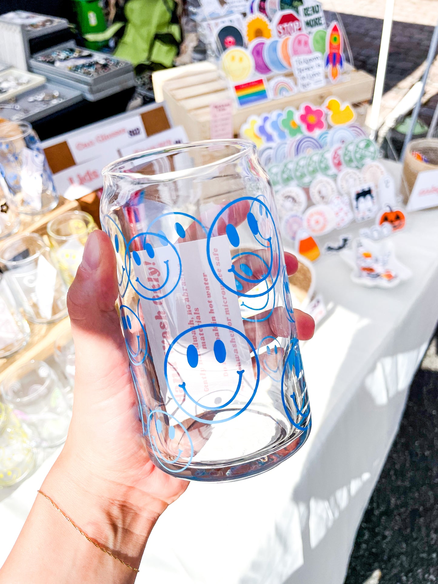 Smiley Face Can Glasses