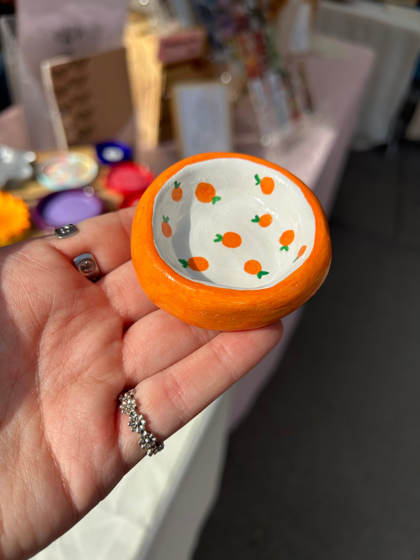 Orange Cutie Trinket Dish