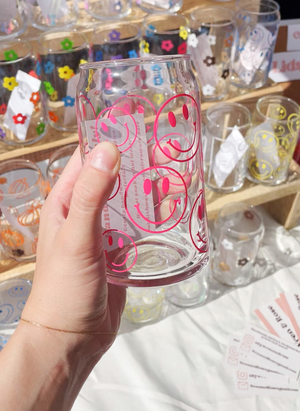 Smiley Face Can Glasses