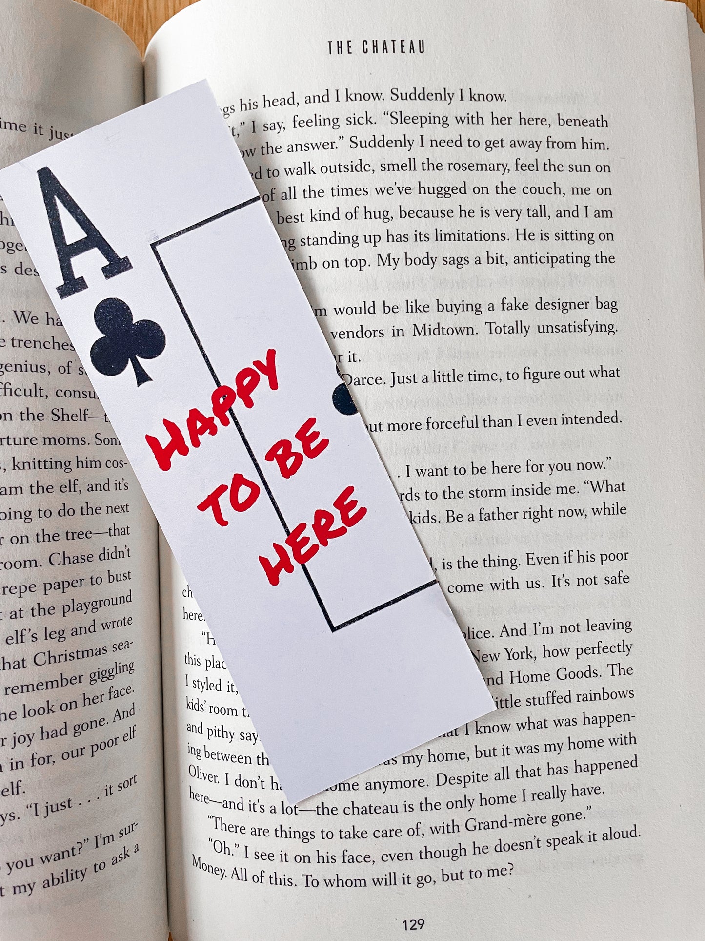 Happy to be Here Bookmark
