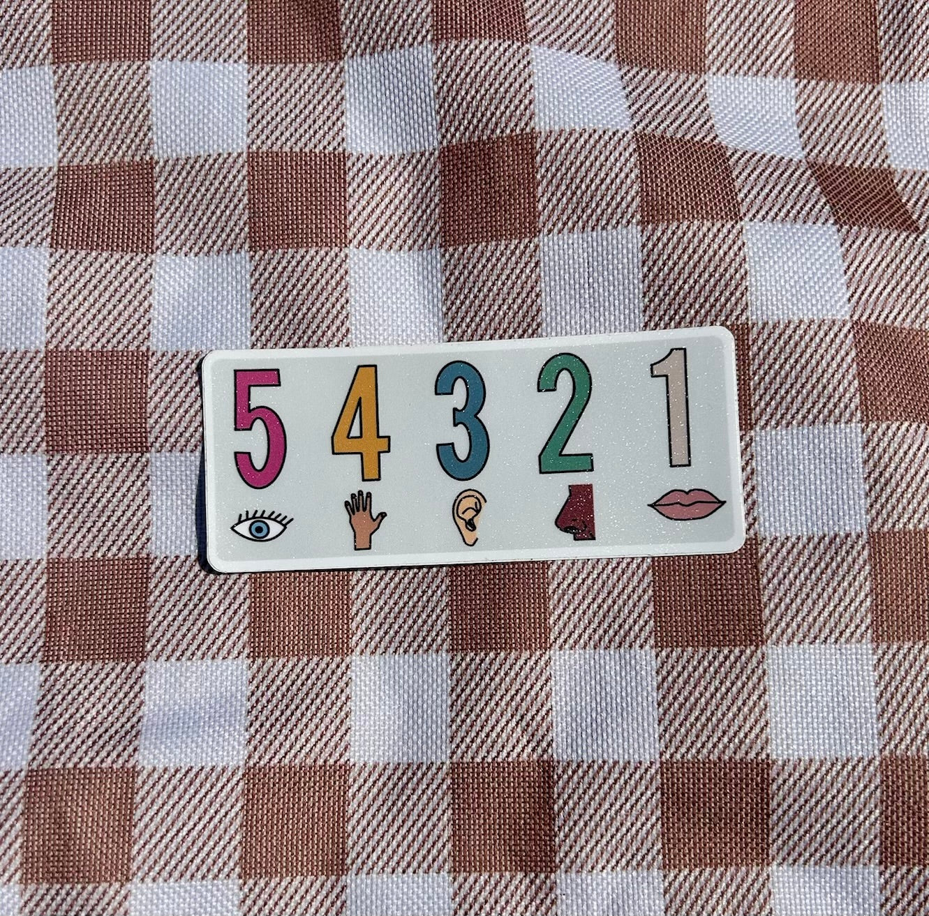 54321 Sticker
