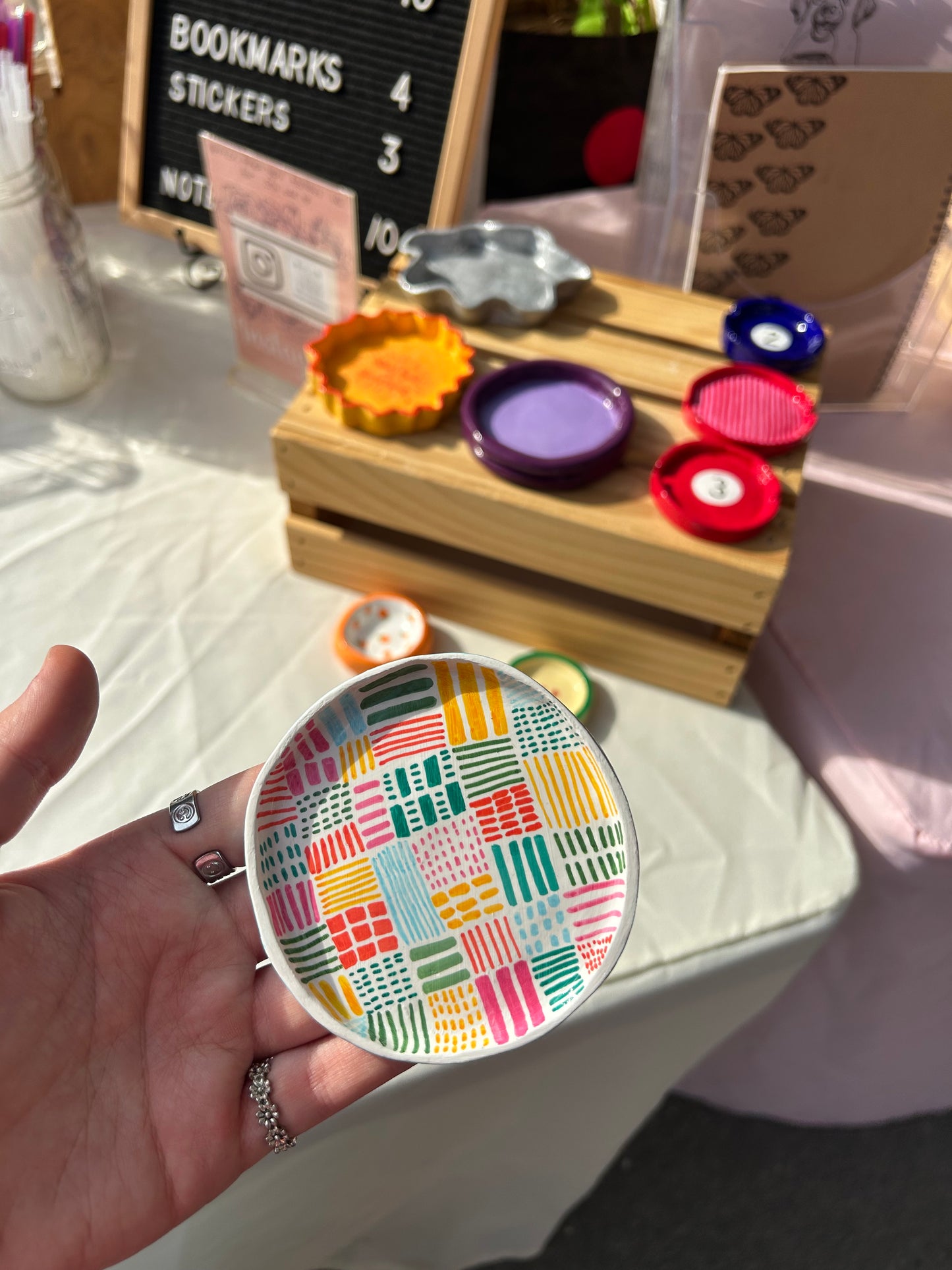 Geometric Trinket Dish