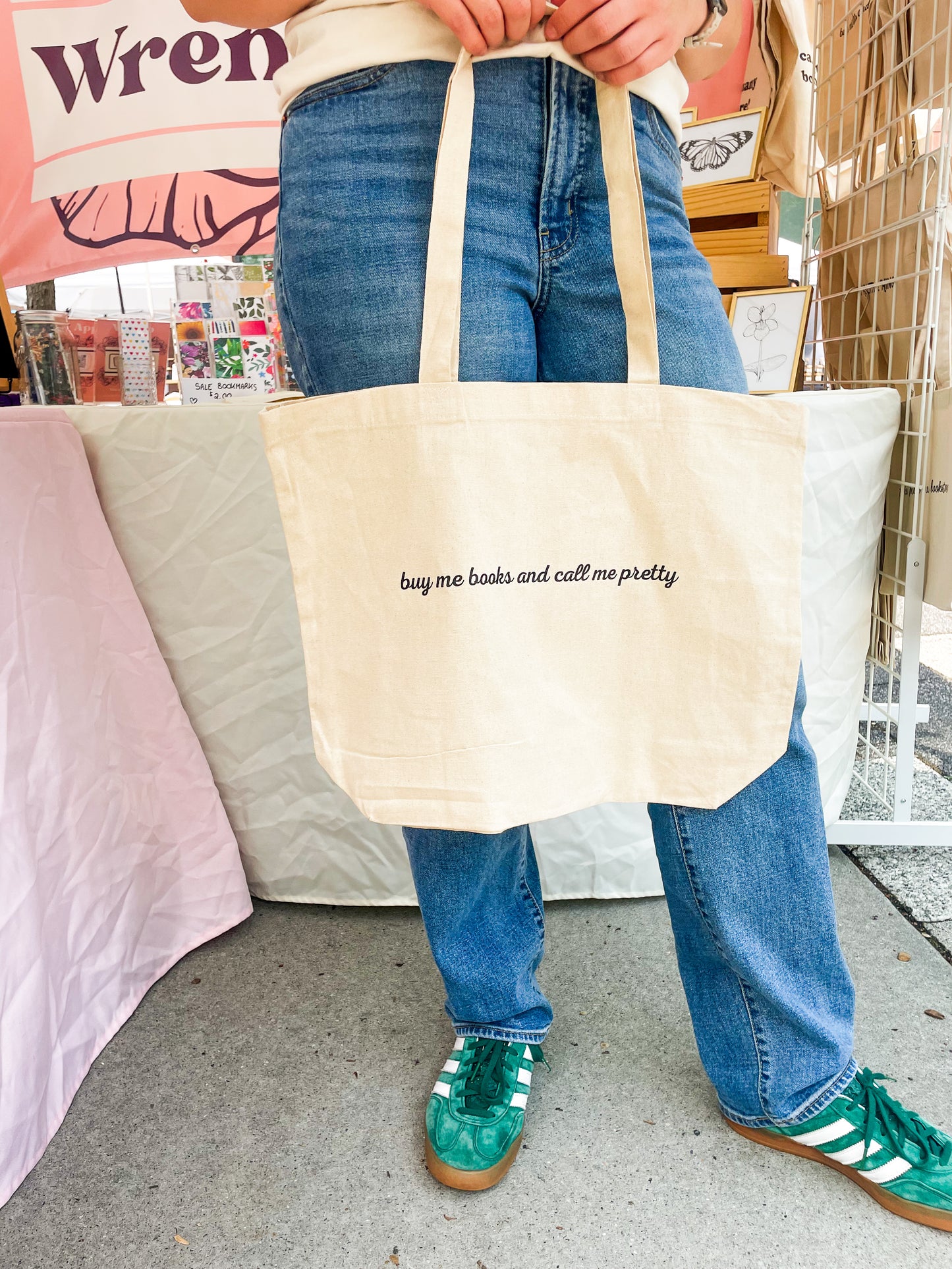 Buy Me Books and Call Me Pretty Tote