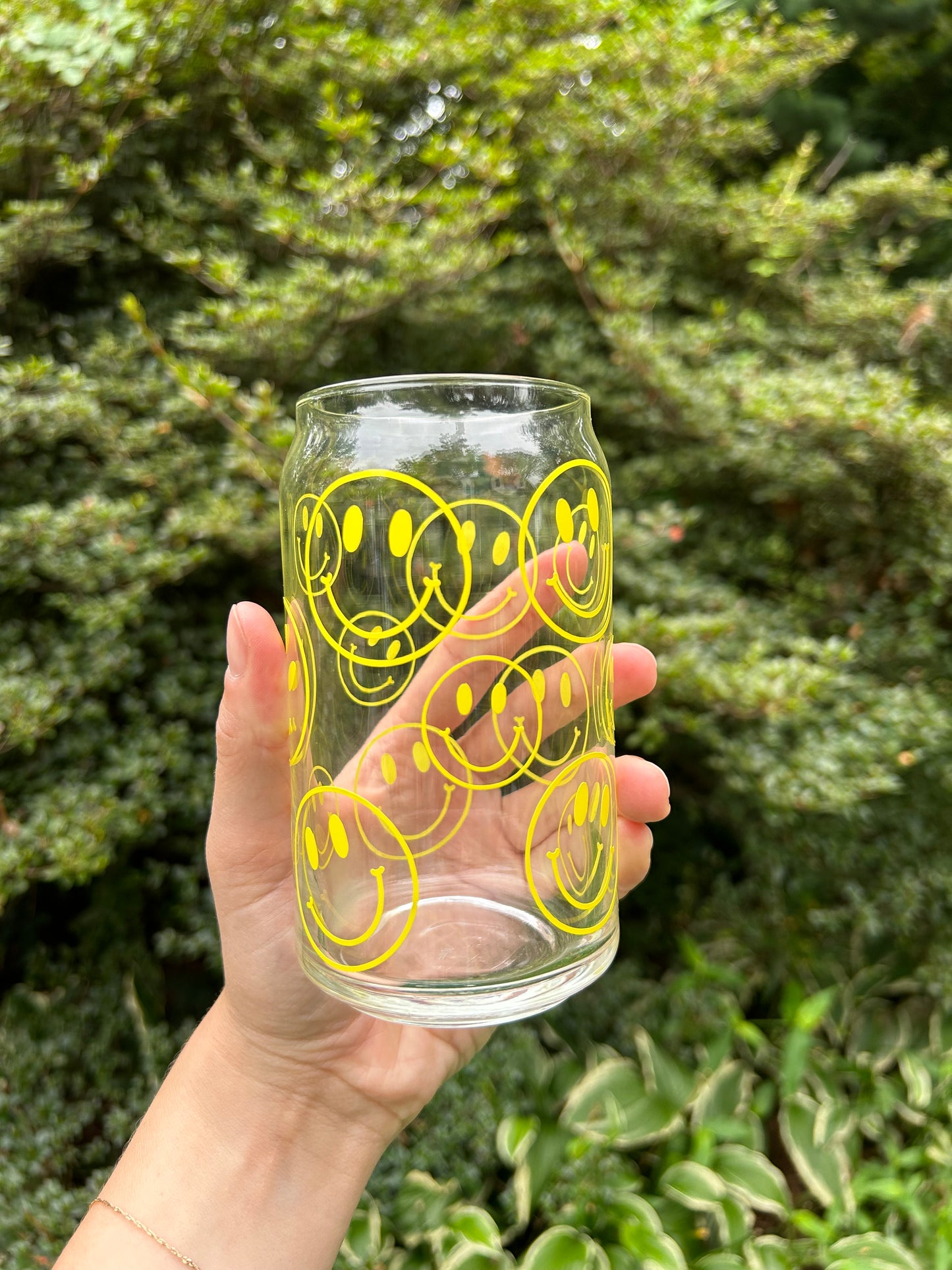 Smiley Face Can Glasses