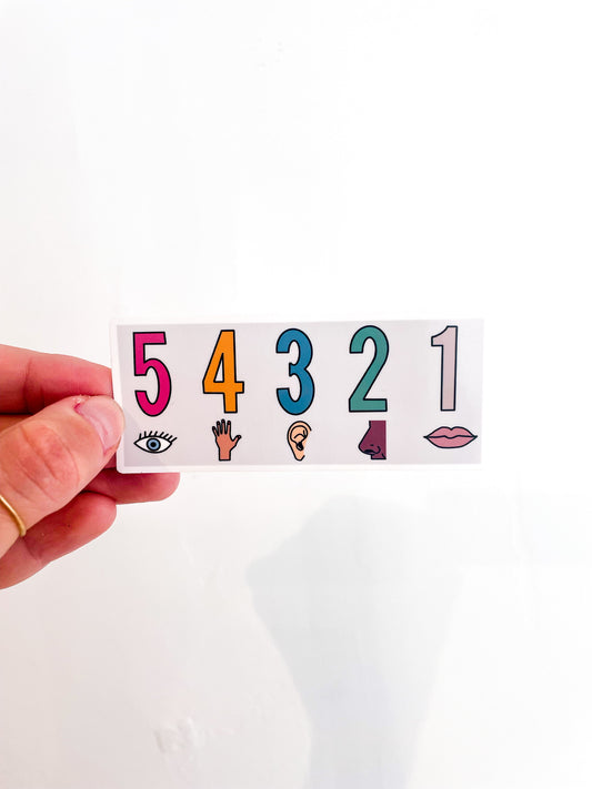 54321 Sticker