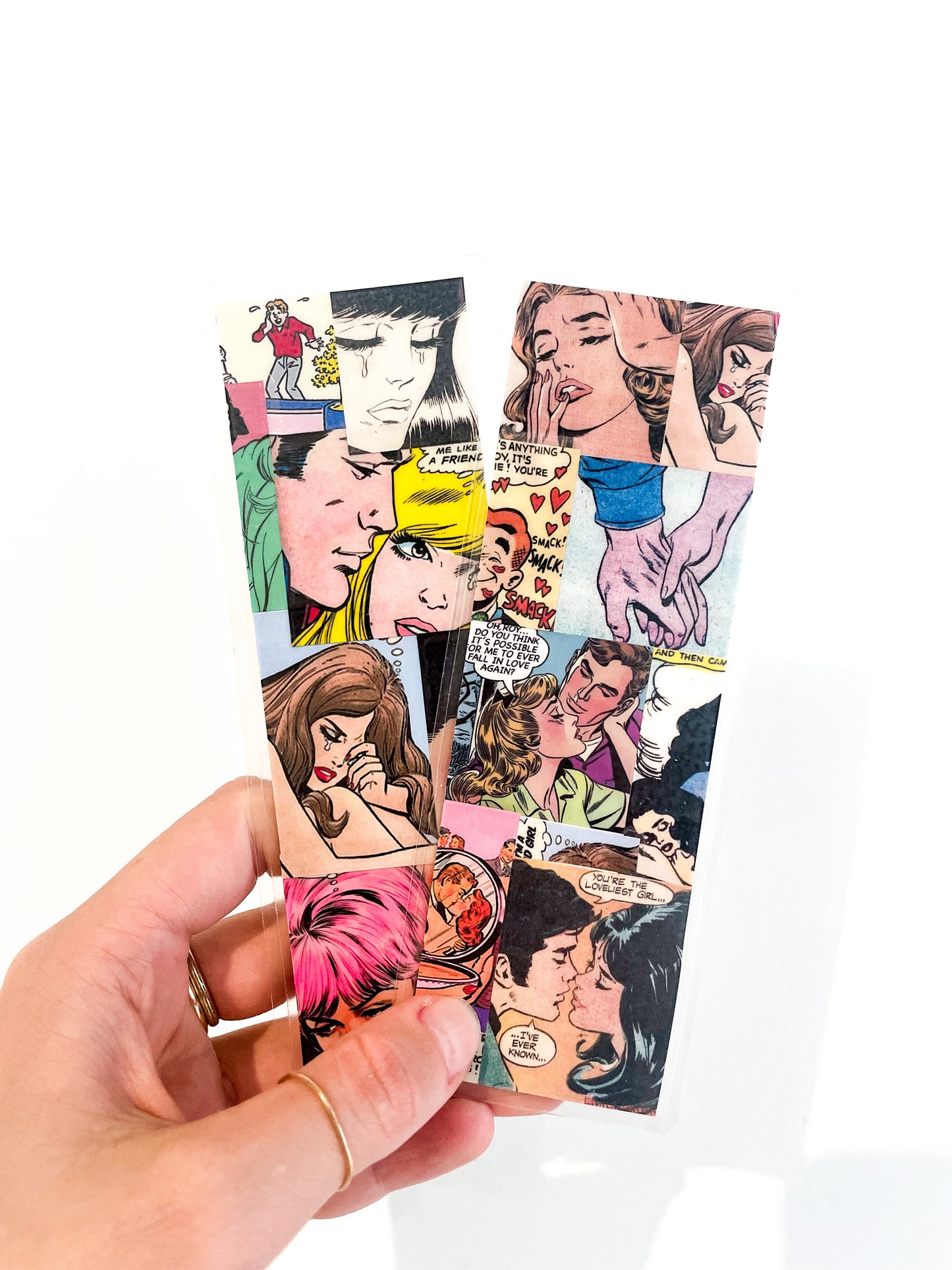 Comic Collage Bookmark