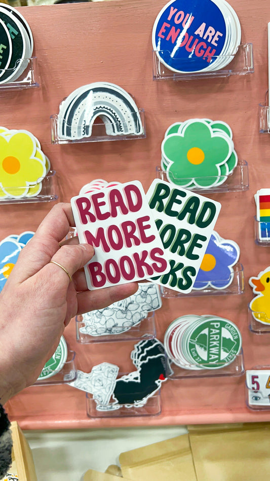 “Read More Books” Sticker