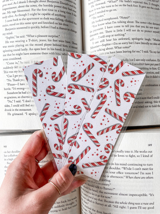 Candy Cane Bookmark