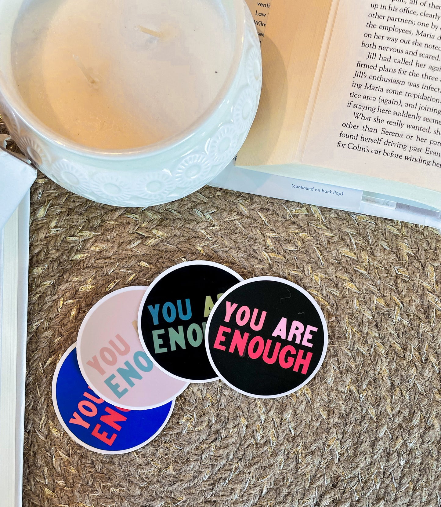 You Are Enough Sticker