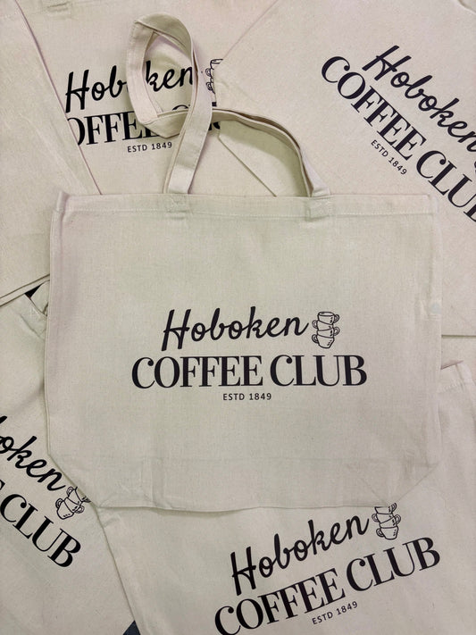 Hoboken Coffee Club Tote Bag