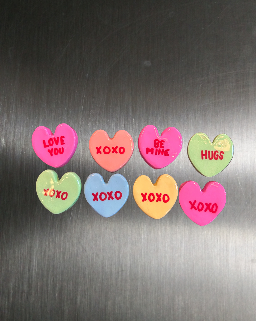 Conversation Heart Magnets