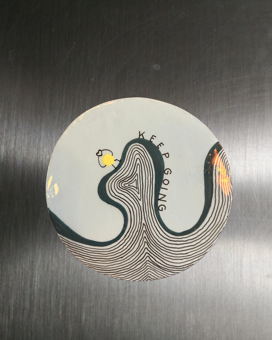 Keep Going Doodle Magnet