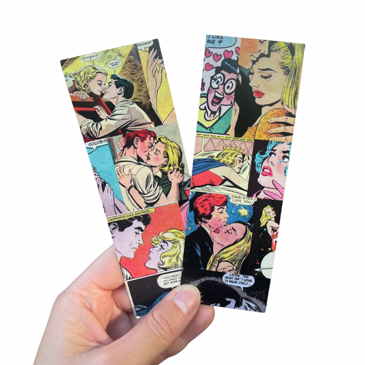 Comic Collage Bookmark