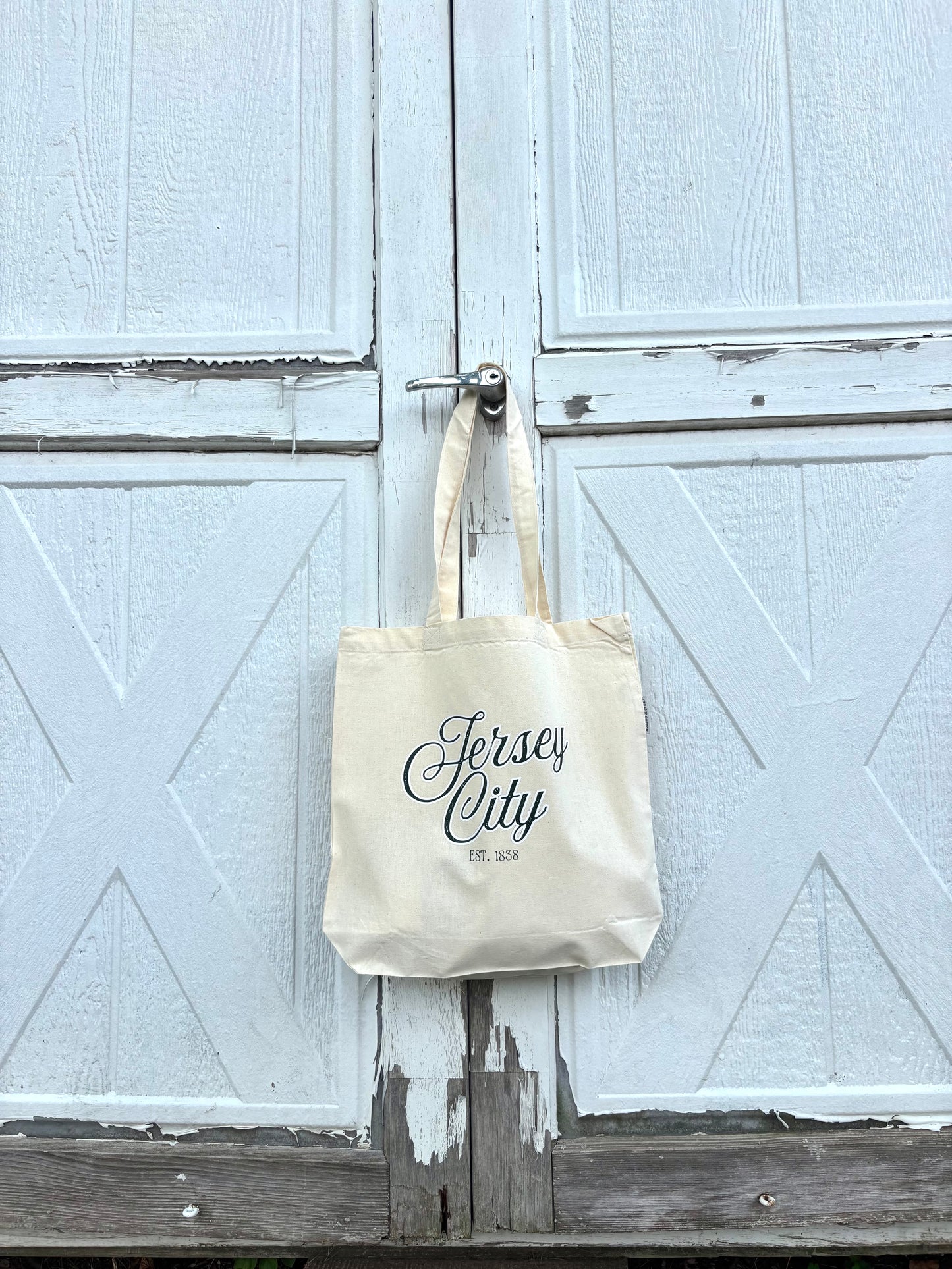 Jersey City Canvas Tote Bag
