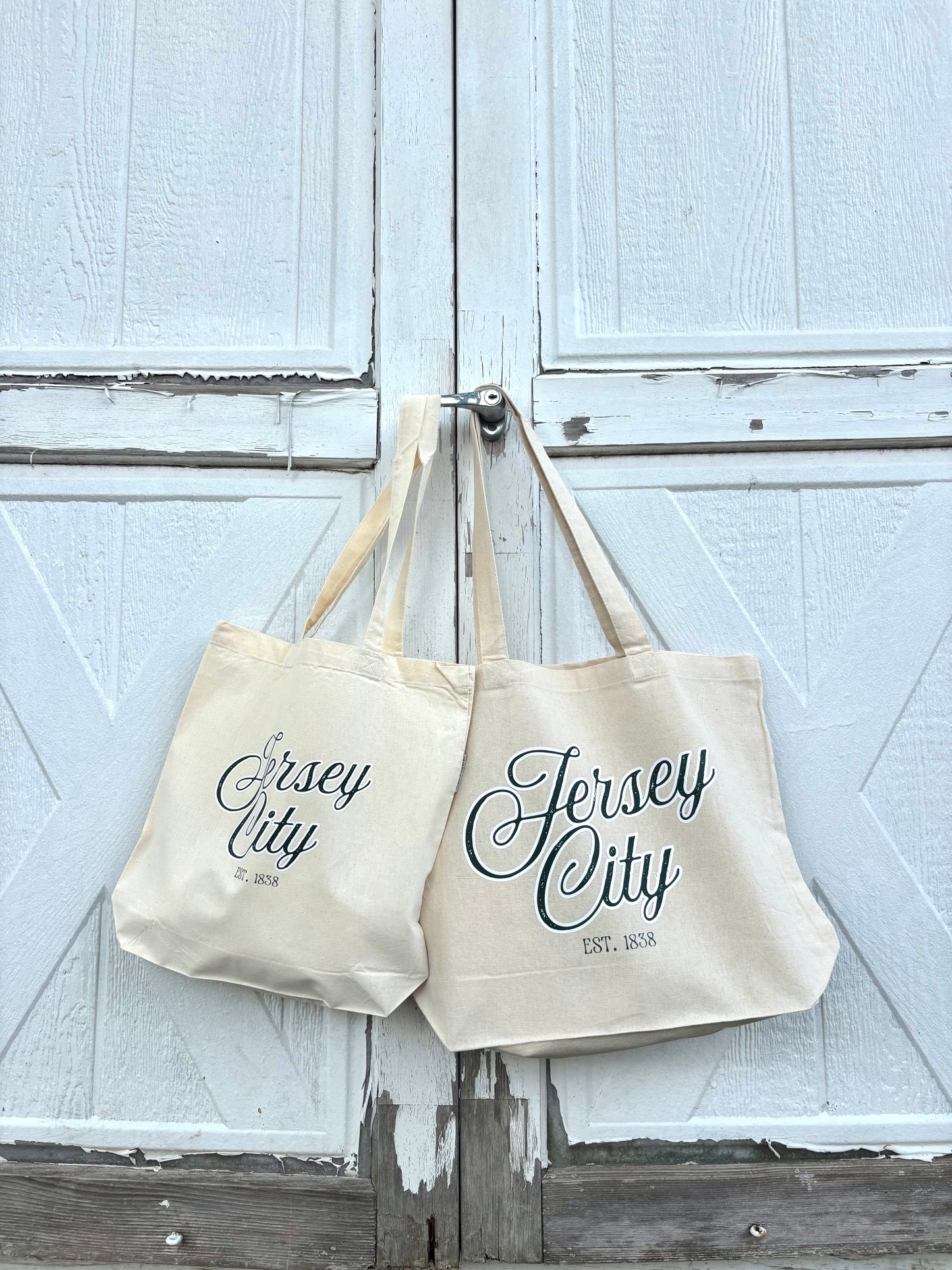 Jersey City Canvas Tote Bag