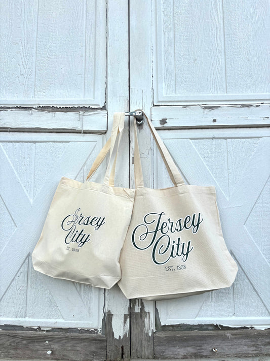 Jersey City Canvas Tote Bag
