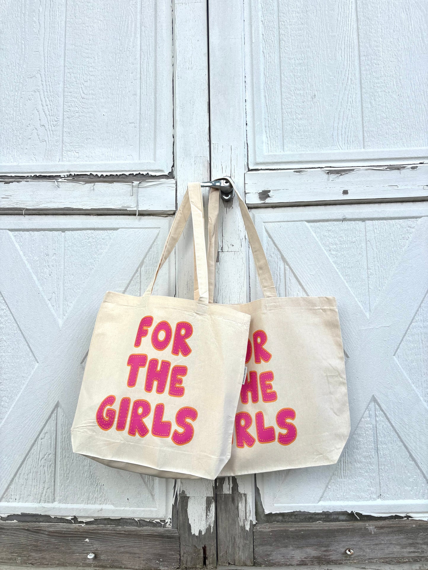 For The Girls Canvas Tote Bag