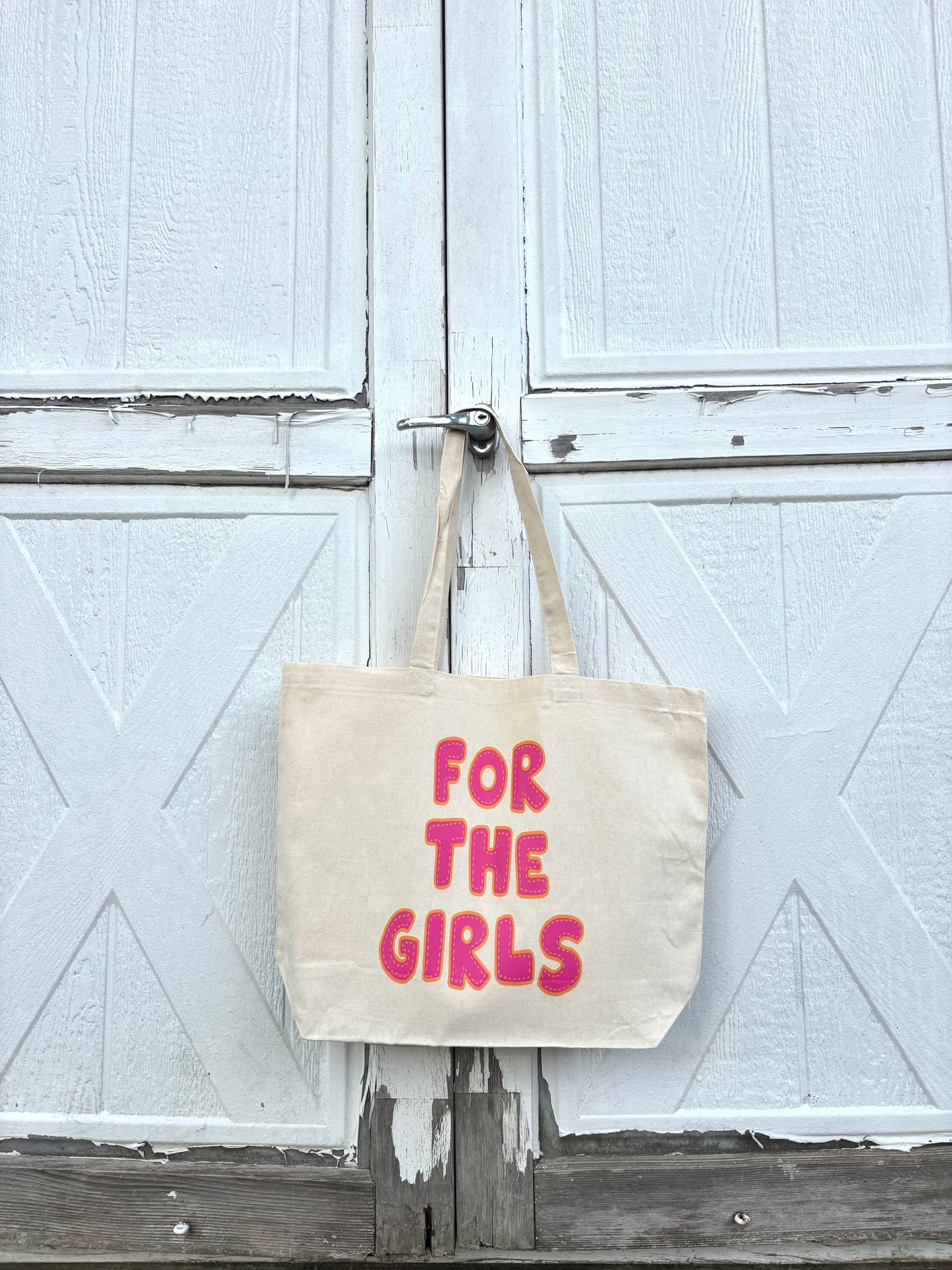 For The Girls Canvas Tote Bag