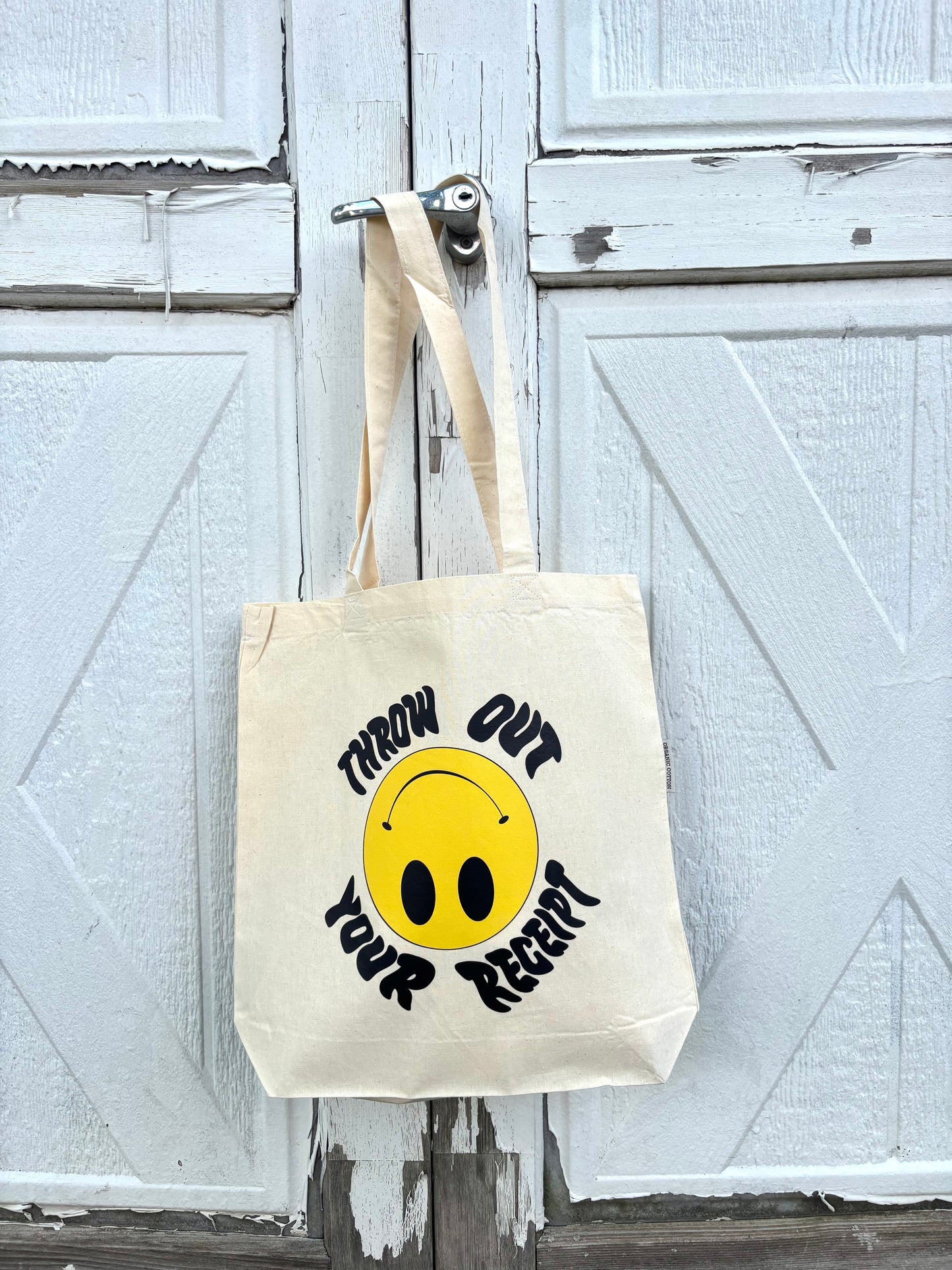 Throw Out Your Receipt Canvas Tote Bag