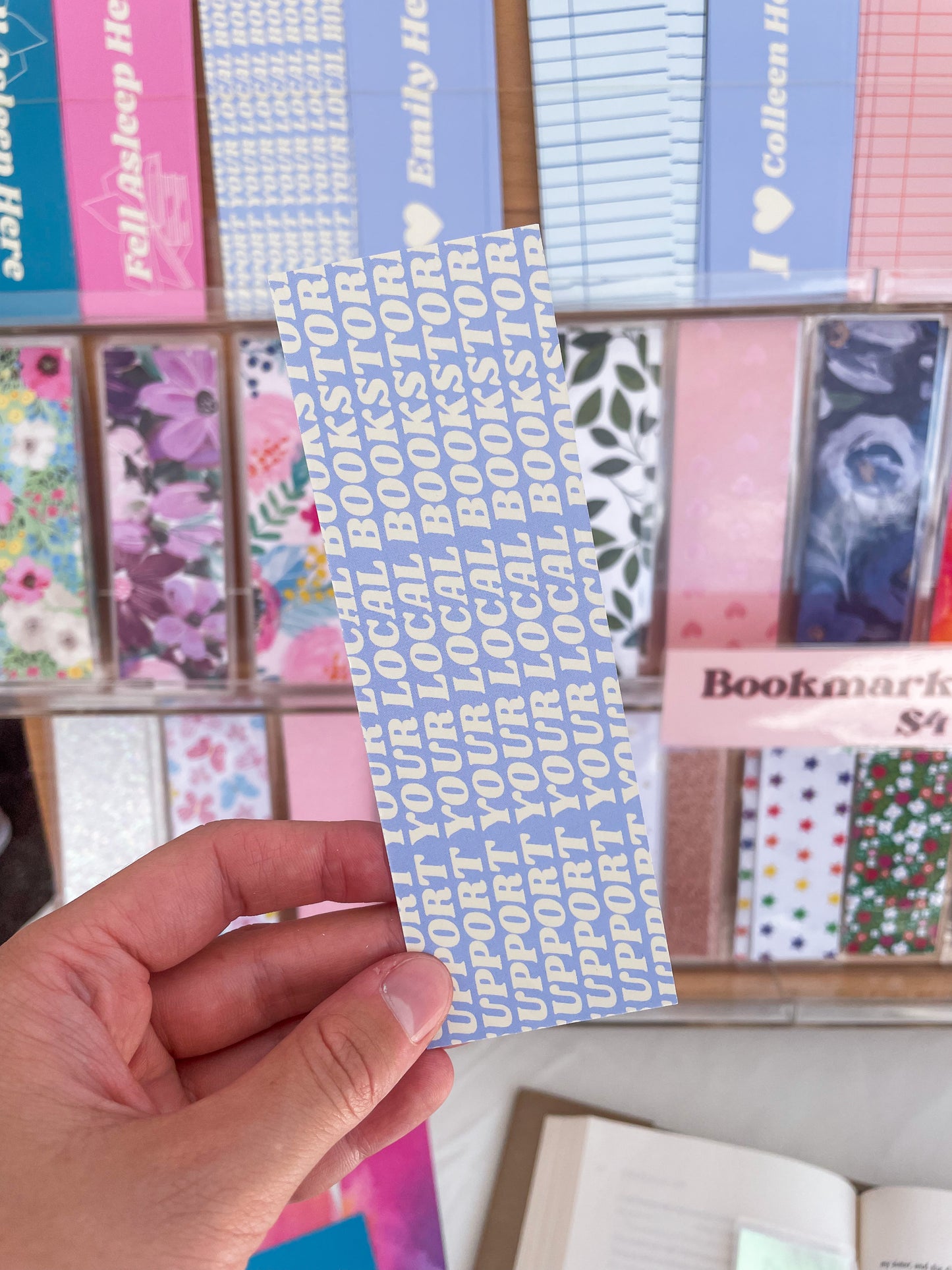 "Support Your Local Bookstore" Bookmark