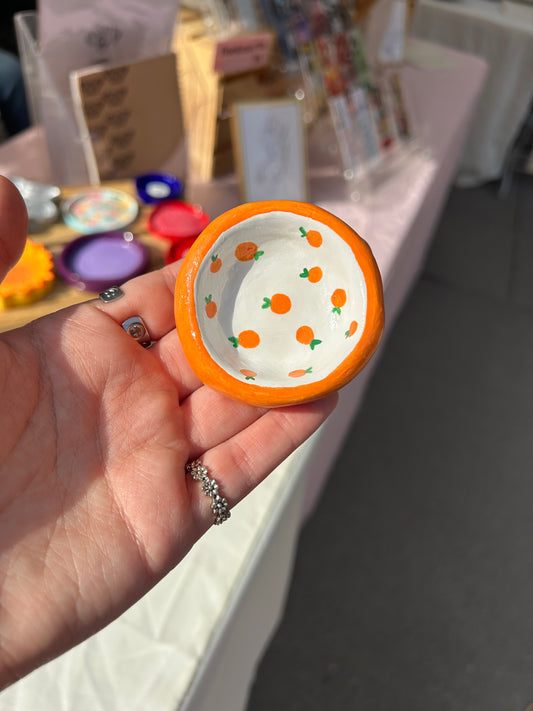Orange Cutie Trinket Dish
