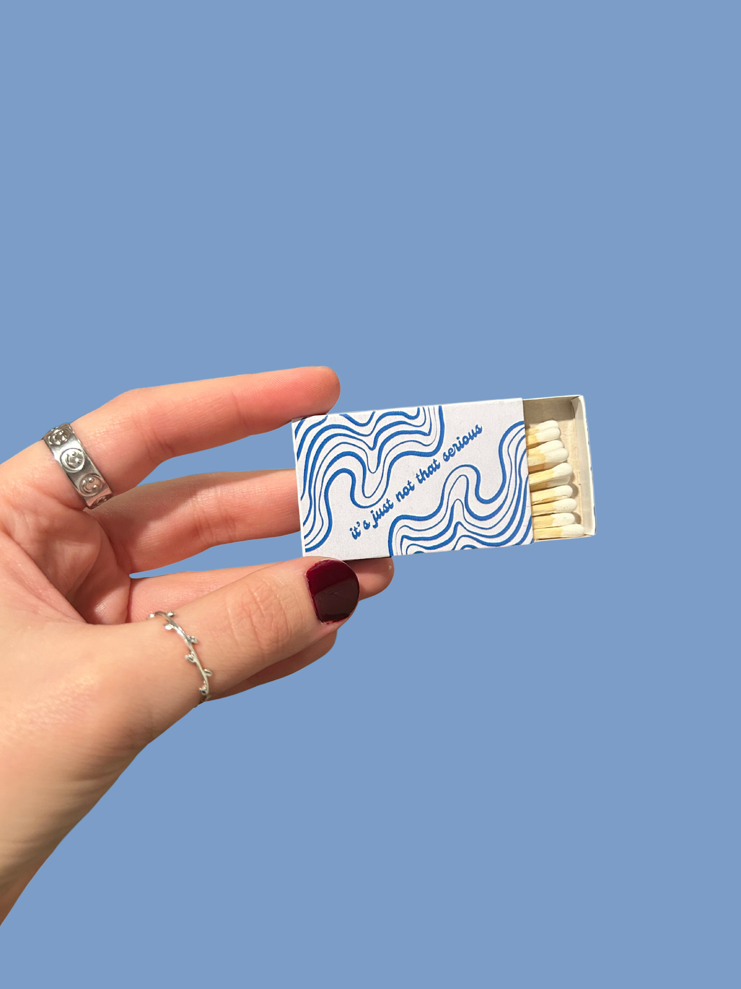 Not That Serious Matchbox