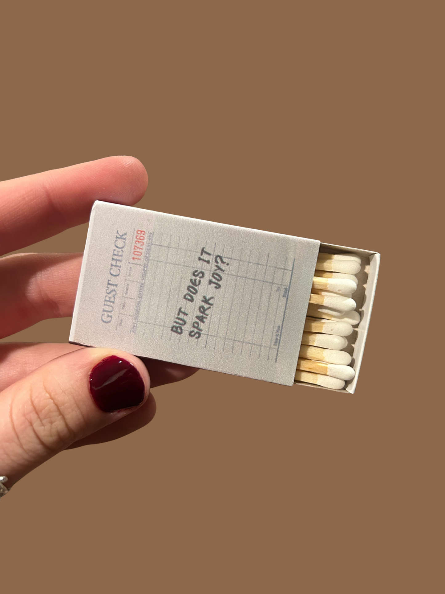 Spark Joy Matchbox