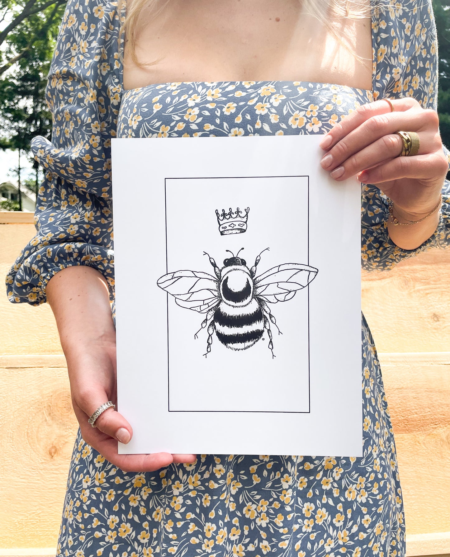 Queen Bee Print